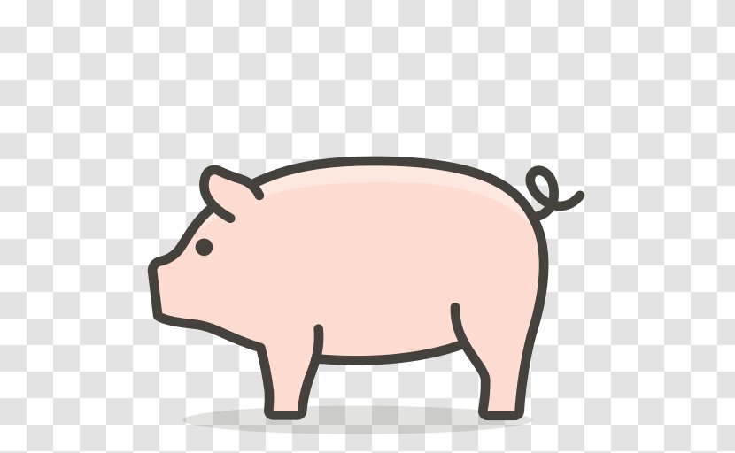 Domestic Pig - Like Mammal - Icon Transparent PNG