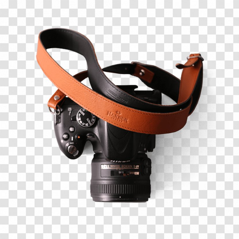 Camera Lens Strap Canon Leather Transparent PNG