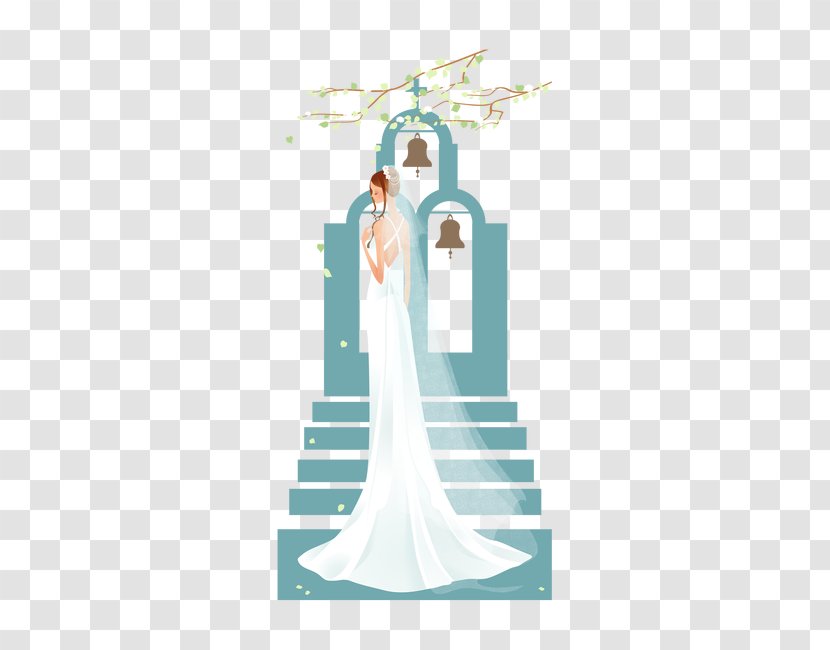 Bride Wedding Illustration - Royalty Free Transparent PNG