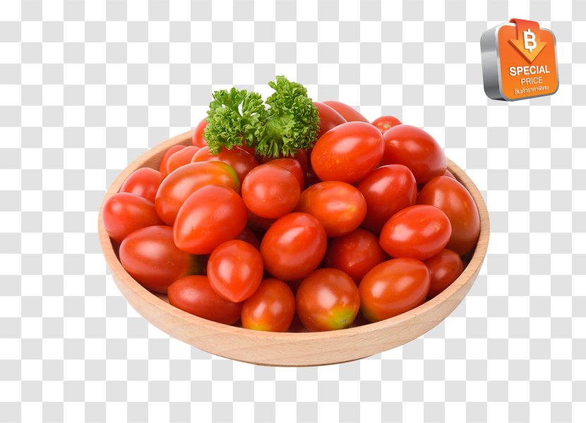Plum Tomato Vegetarian Cuisine Bush Food - Vegetarianism - Baby Transparent PNG