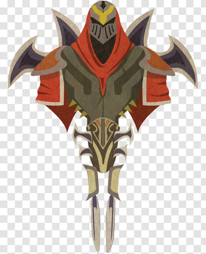 League Of Legends Zed Blade Video Game - Mythical Creature Transparent PNG