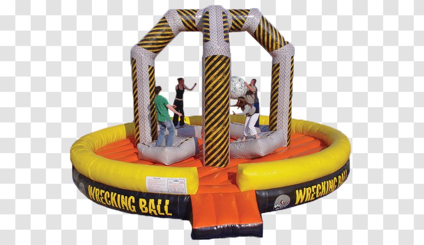 Inflatable Bouncers Wrecking Ball Water Game - Bounce House Transparent PNG