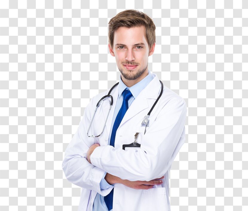 Physician Dentist Medicine Bariatric Surgery Male - Stethoscope - White Coat Transparent PNG