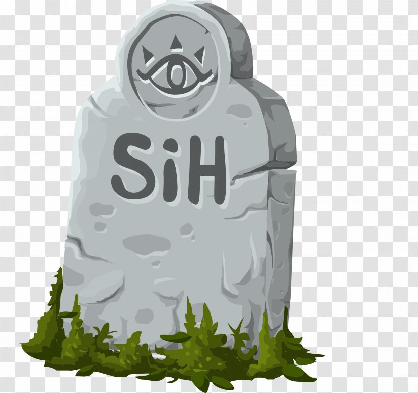 Headstone Rest In Peace Rip X Clip Art - Tree - Grave Transparent PNG