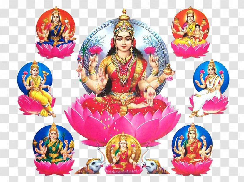 Ashta Lakshmi Mahadeva Lalita Sahasranama Devi - Stotra Transparent PNG