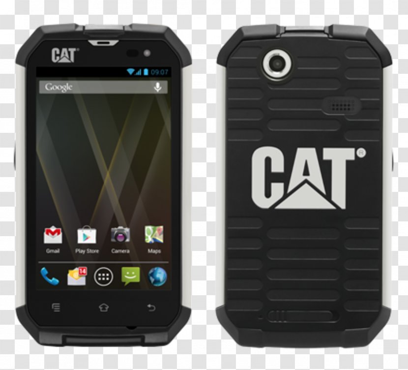 Caterpillar Inc. Smartphone Android Rugged Computer - Mobile Phone Transparent PNG