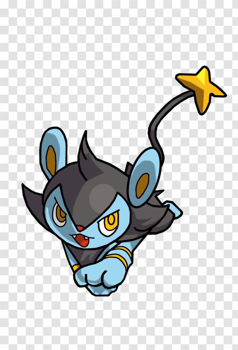 Luxio Cat Pokémon Fan Art - Cartoon Transparent PNG