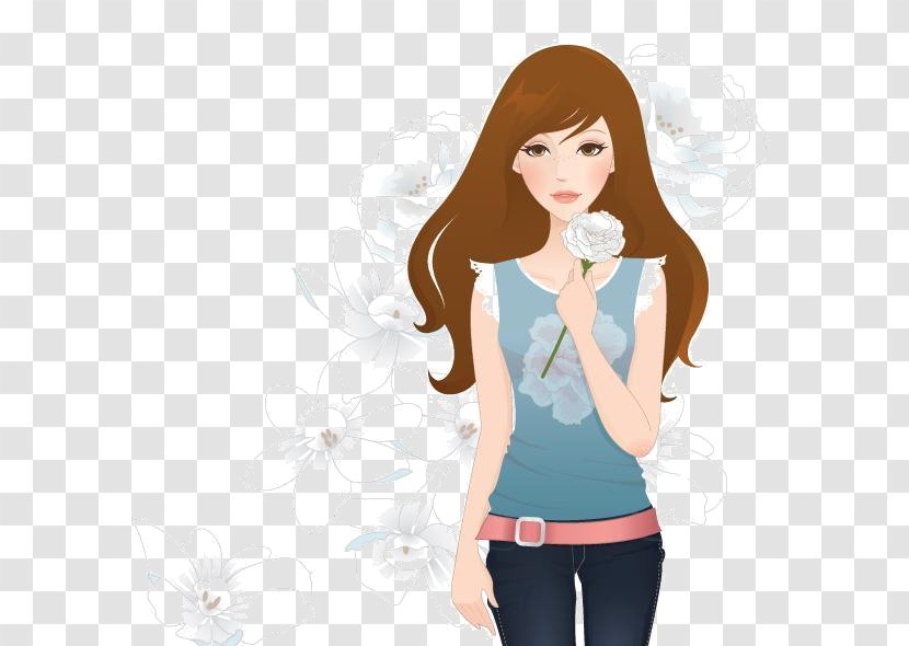 Cartoon Drawing - Flower Transparent PNG