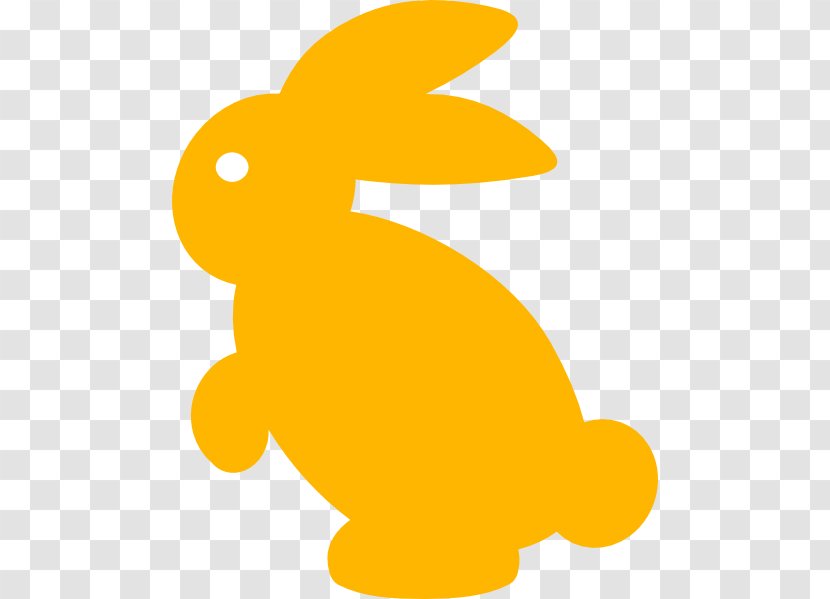 Easter Bunny Silhouette Rabbit Clip Art Transparent PNG
