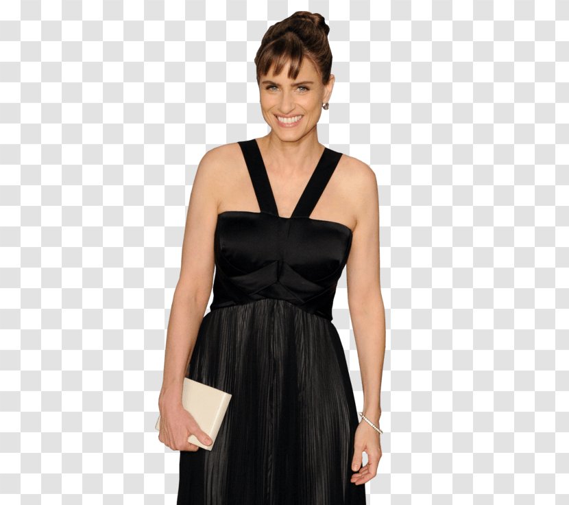 Little Black Dress Fashion Model Satin - Frame Transparent PNG