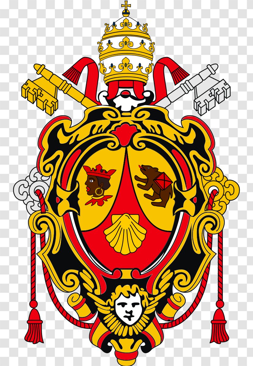 Coat Of Arms Pope Benedict XVI Papal Coats Francis - Pius X Transparent PNG