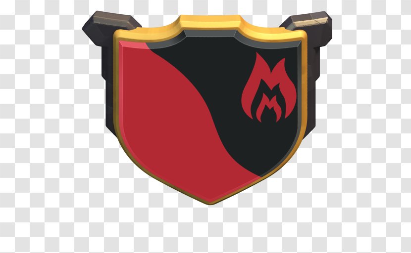 Clash Of Clans Royale Symbol Clan Badge - Red - Title Bar Transparent PNG