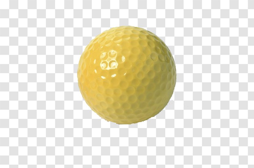 Golf Ball Yellow Pattern - Baseball Transparent PNG