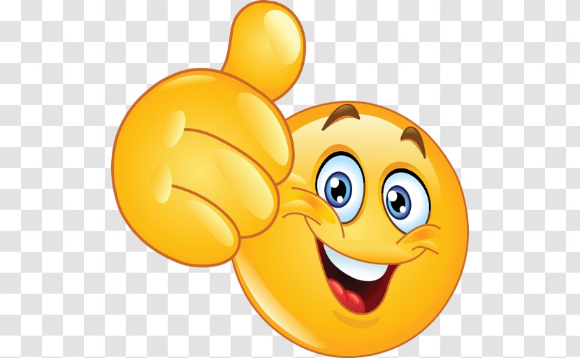 Emoji Emoticon Smiley Like Button Thumb Signal - Double Happiness Transparent PNG