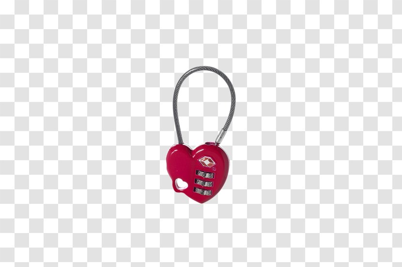 Padlock Key Chains Body Jewellery - Lock - Heart Transparent PNG