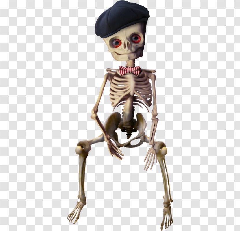 Human Skeleton Clip Art - Halloween - Meng Da Small Skull Transparent PNG