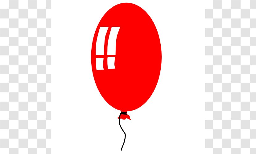 Balloon Birthday Cake Free Content Clip Art - Red Cliparts Transparent PNG