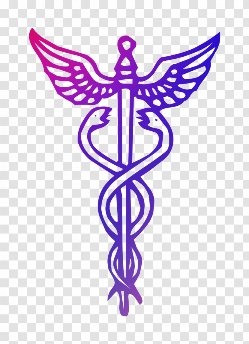 Staff Of Hermes Caduceus As A Symbol Medicine Rod Asclepius Transparent PNG