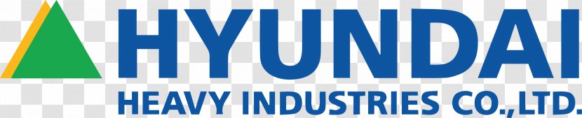 Hyundai Heavy Industries Logo Motor Company Brand - Blue Transparent PNG
