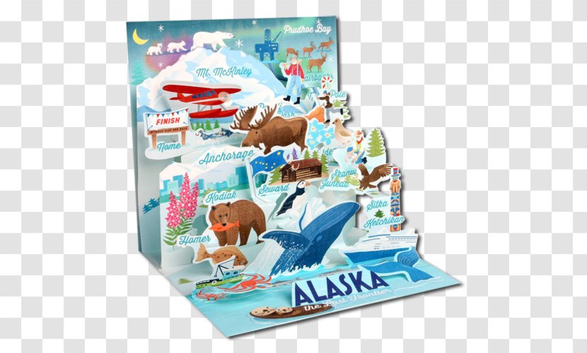 Alaska Paper Greeting & Note Cards Pop-up Book - Love - Birthday Transparent PNG