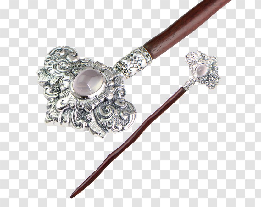 Hairpin Hair Stick Woman - Classical With Transparent PNG