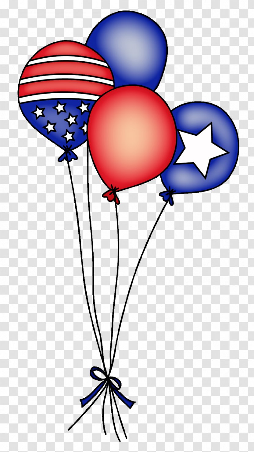 Balloon Modelling Independence Day Clip Art - Watercolor - Free Buckle Elements Transparent PNG
