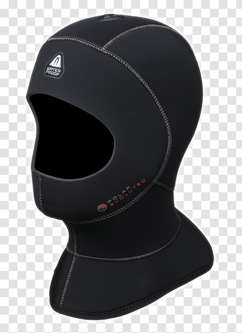 Neoprene Hood TsunamiDiving Diving Shop Waterproofing Wetsuit - Balaclava - Halo Picture Material Transparent PNG