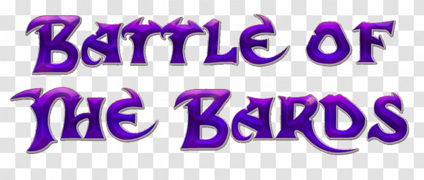 Logo Brand Font - Violet Transparent PNG