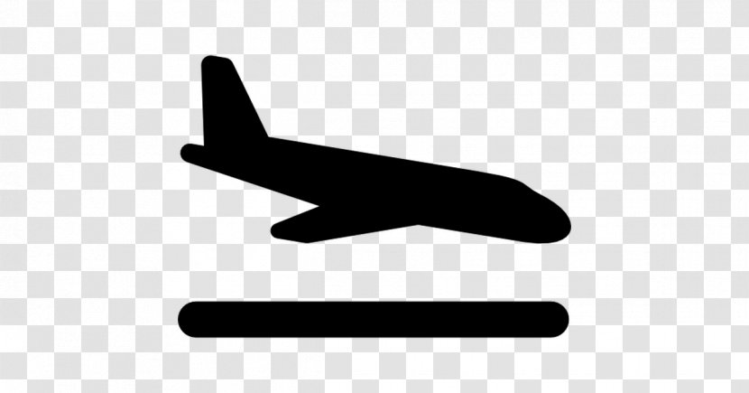Airplane Flight Landing Runway - Symbol Transparent PNG