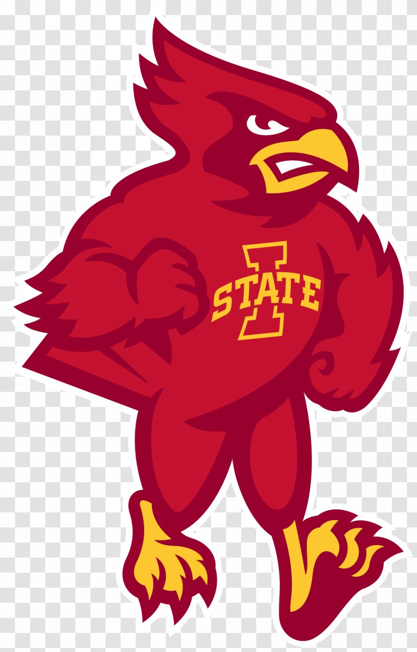 Iowa State University Cyclones Football Men's Basketball Cy The Cardinal Mascot - Mythical Creature - Daily Transparent PNG