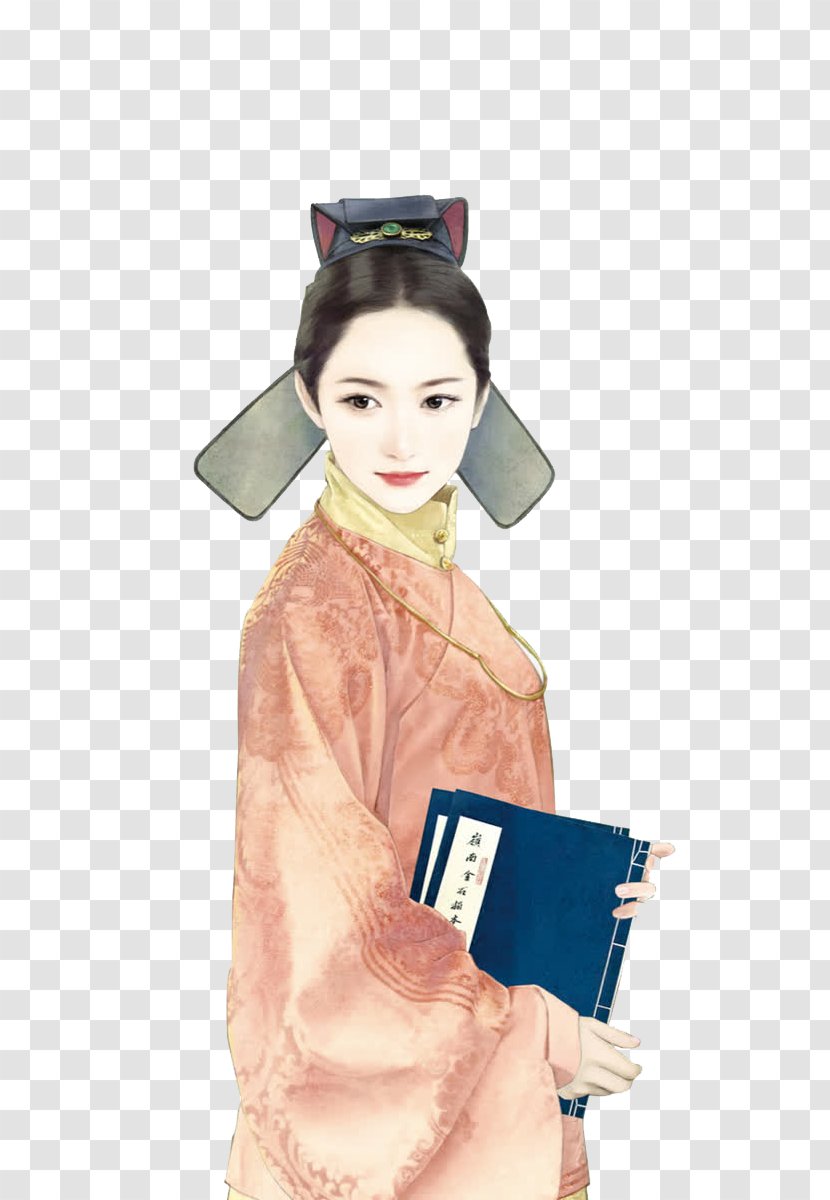 Woman Illustration - Art - Costume Official Image Transparent PNG