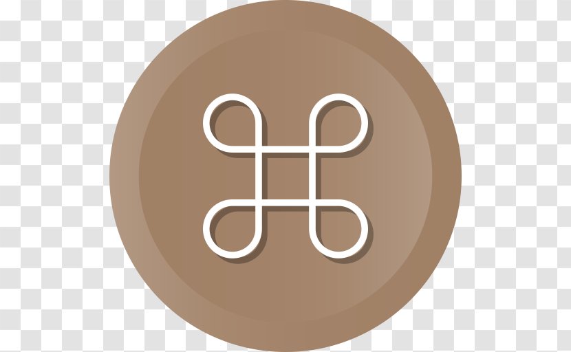 Brown Circle Font - Symbol - Imac Transparent PNG