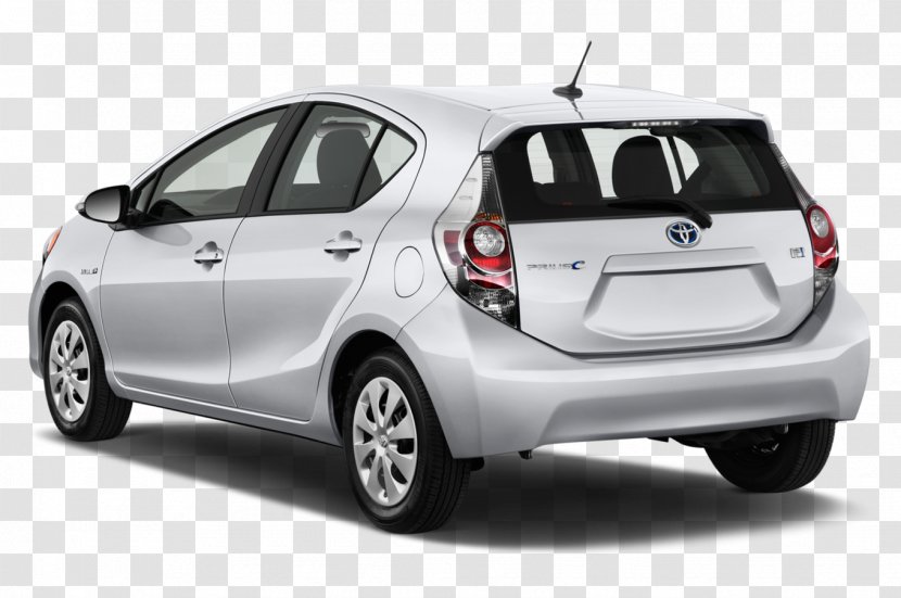 2017 Toyota Prius C 2016 2012 Car - Subcompact Transparent PNG