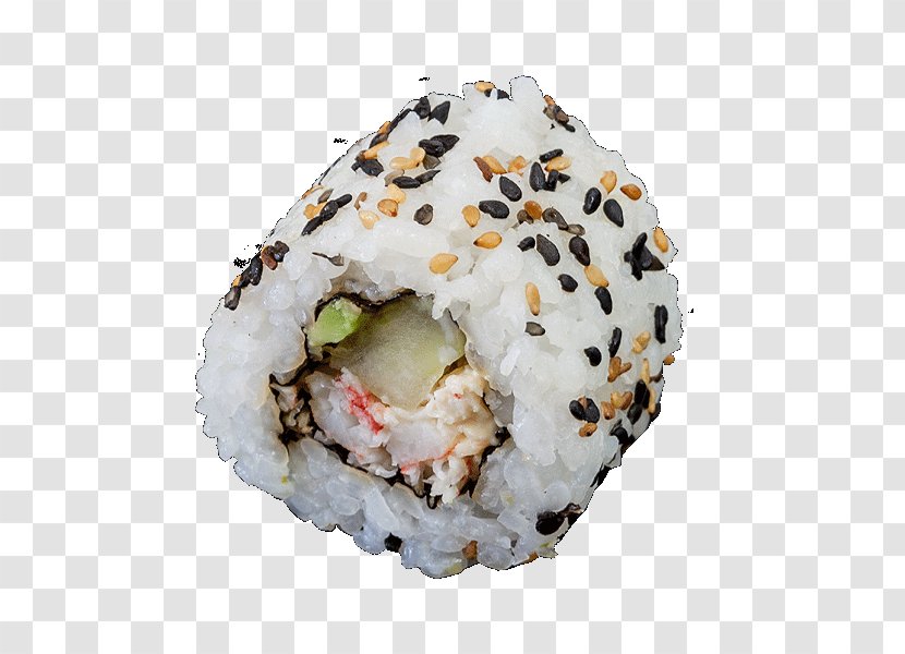 California Roll Sushi Crab Makizushi Onigiri - Roe Transparent PNG