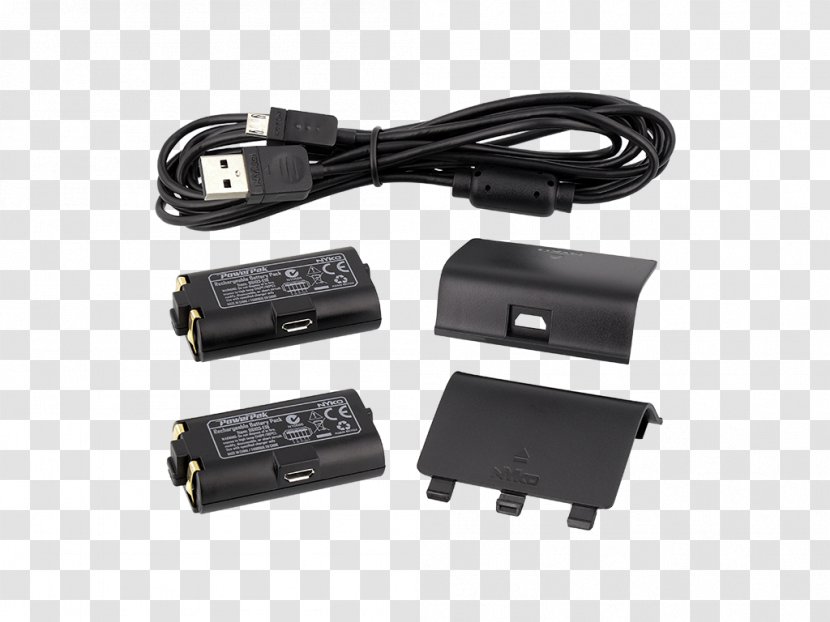 Battery Charger Xbox One Controller Nyko Power Kit Plus AC Adapter Microsoft S - Supply Transparent PNG