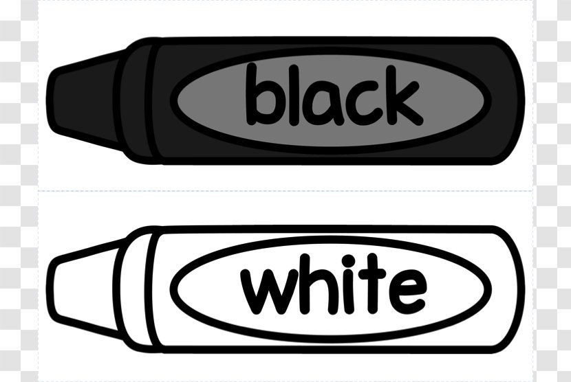 Crayon Black And White Drawing Crayola Clip Art - Logo - Cliparts Transparent PNG