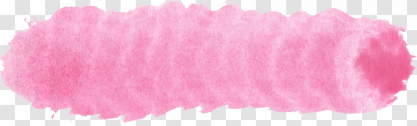 Watercolor Painting Pink Pastel - Magenta - Brush Transparent PNG