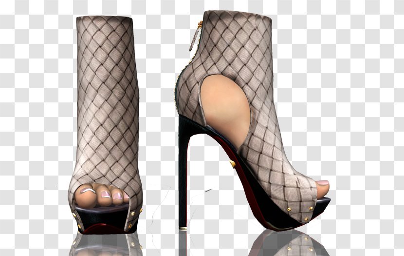Ankle Boot High-heeled Shoe Sandal Transparent PNG