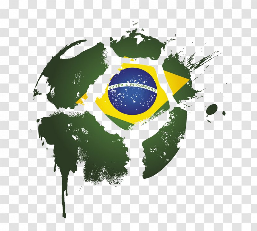 Brazil National Football Team Logo - Green Transparent PNG