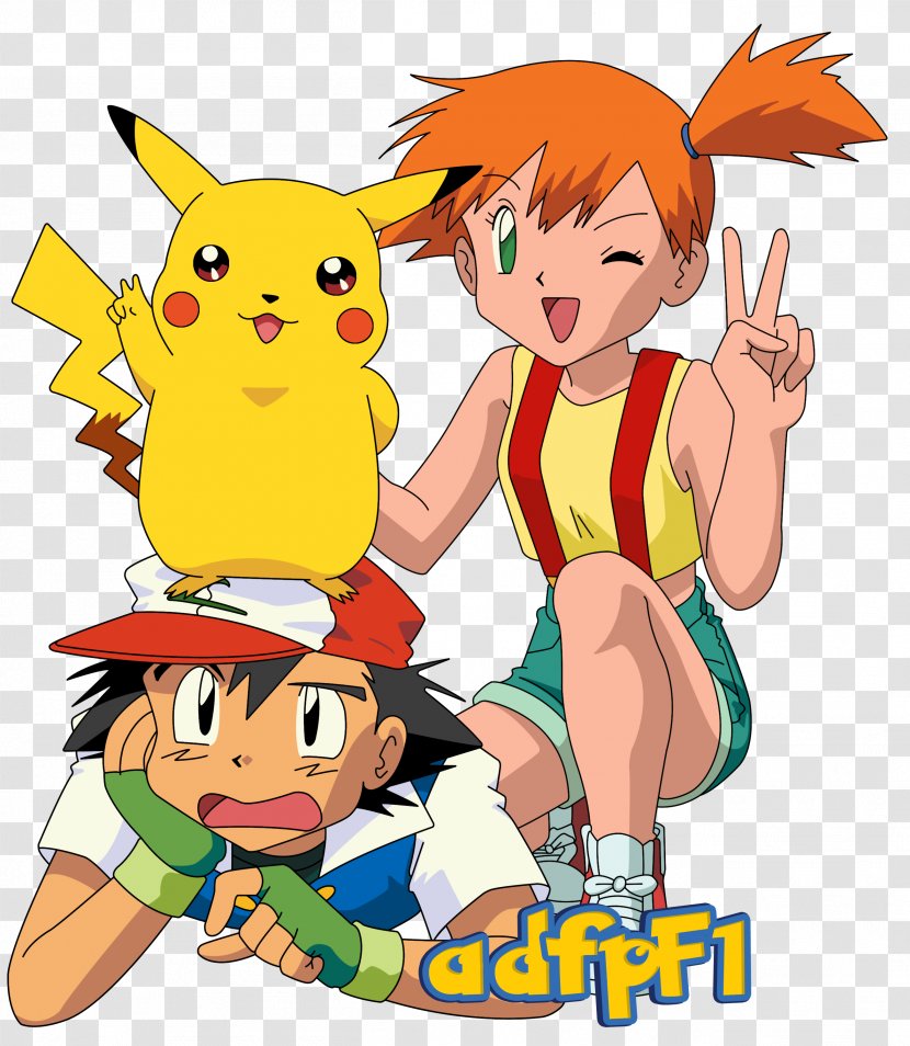 Pokémon X And Y Misty Ash Ketchum Pikachu Adventures - Flower Transparent PNG