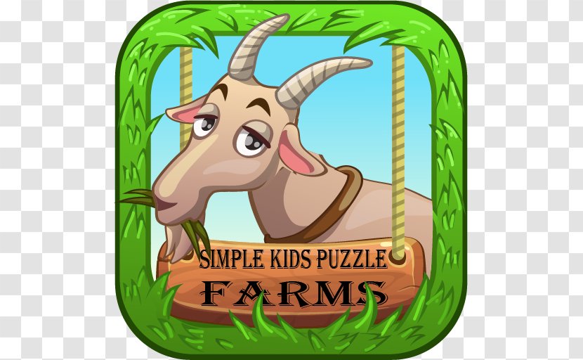 Goat Jigsaw Puzzles Simple Kids Puzzle - Wildlife - Farms Cattle 0Goat Transparent PNG