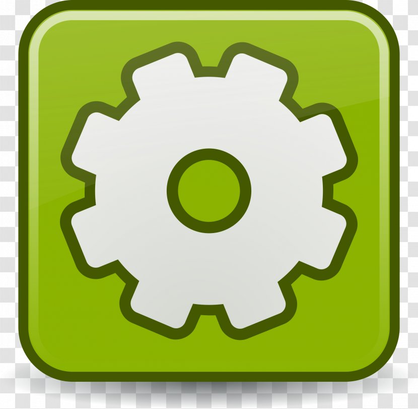 Clip Art - Flower - Gears Transparent PNG