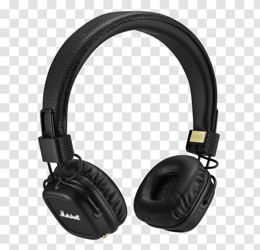 Headphones Marshall Major II Bluetooth Sound Écouteur - Headset Transparent PNG