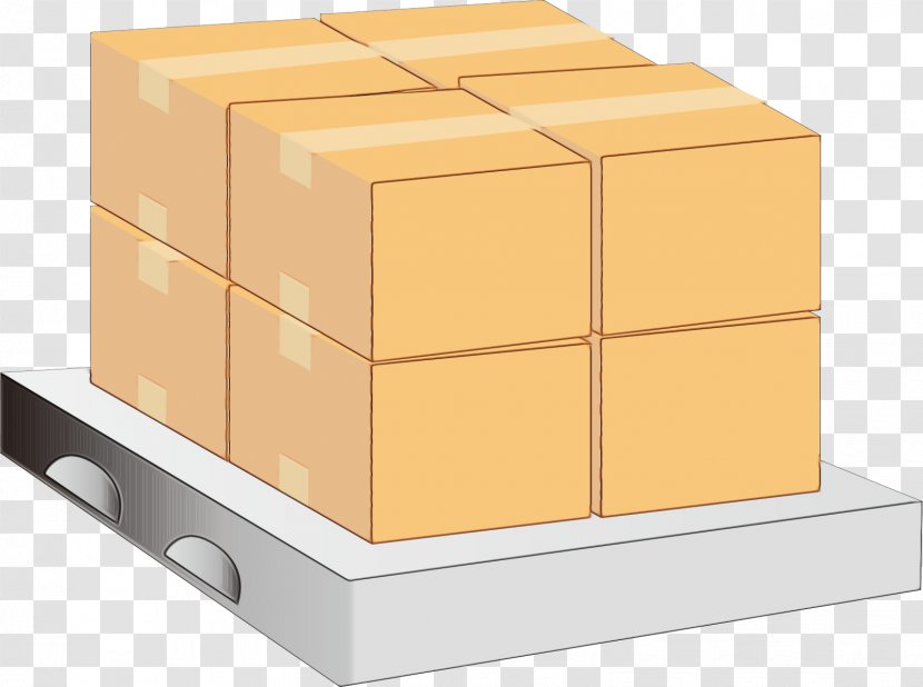 Product Design Angle - Shipping Box Transparent PNG