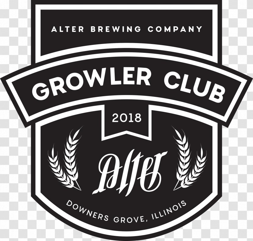 Growler Nightclub Label Brewery Hotel - Business - Text Transparent PNG