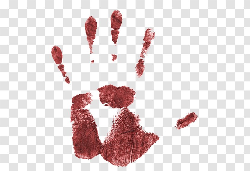 Hand Blood Drawing Finger - Stock Photography - Smear Transparent PNG
