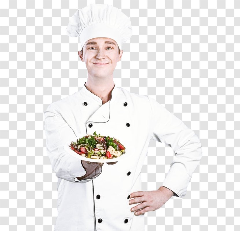 Cook Chef's Uniform Chef Chief - Cuisine - Food Cooking Transparent PNG