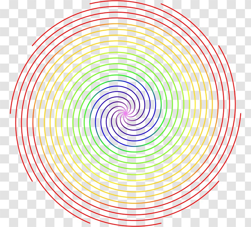 Spiral Circle Point Font Transparent PNG