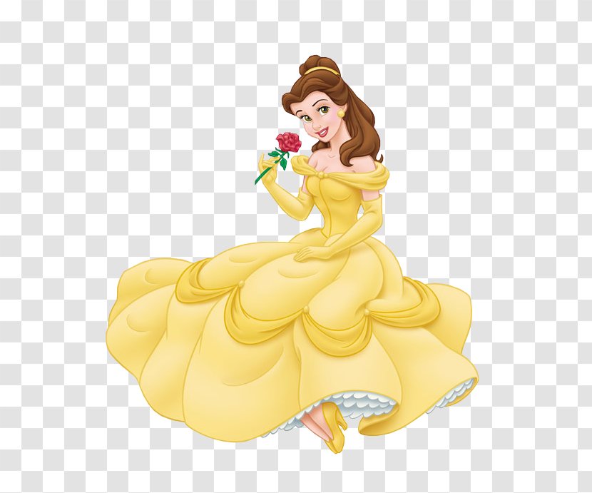 Belle Beast Cinderella Ariel Princess Aurora - Figurine Transparent PNG