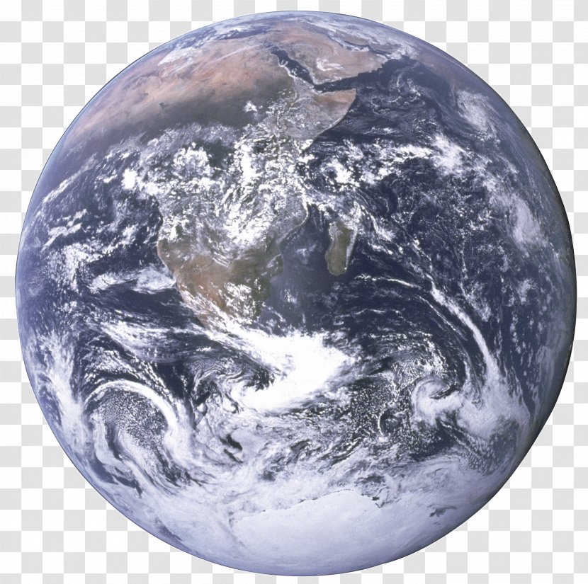 Earth The Blue Marble Apollo 17 - Information Transparent PNG